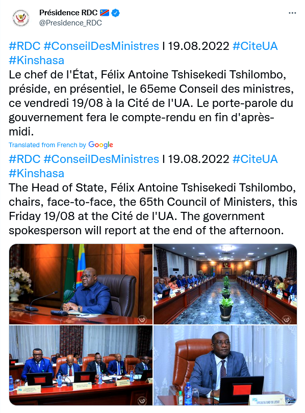 Présidence RDC  on Twitter (2).png