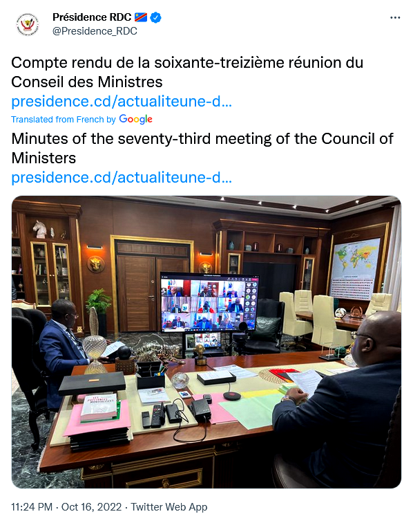 Présidence RDC  on Twitter #.png