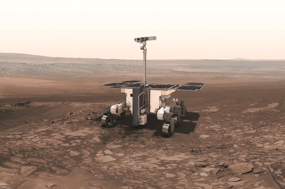 The ExoMars Rosalind Franklin rover.