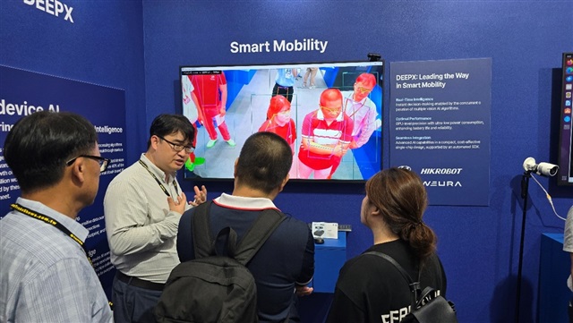 DEEPX CEO Lokwon Kim at Computex Taipei 2025. Credit: DEEPX