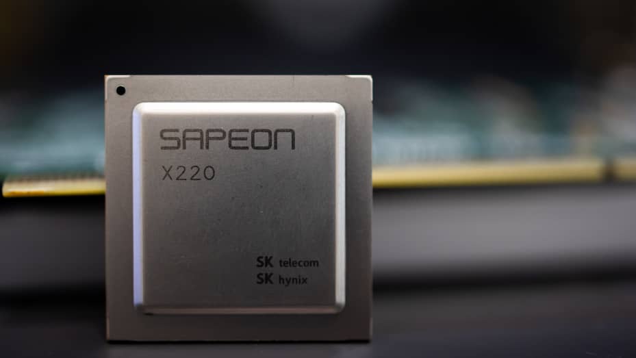 Sapeon was spun off from South Korea's SK Telecom in 2022 and is raising outside investment. The company is looking to take on Nvidia in the area of artifical intelligence chips.