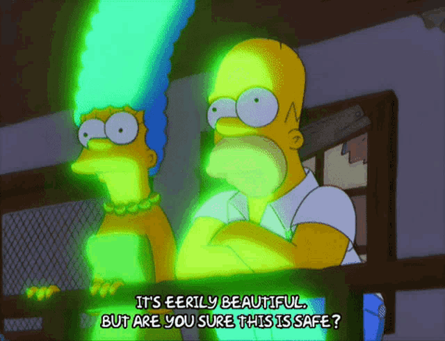 Simpsons Nuclear GIF - Simpsons Nuclear Green - Discover & Share GIFs