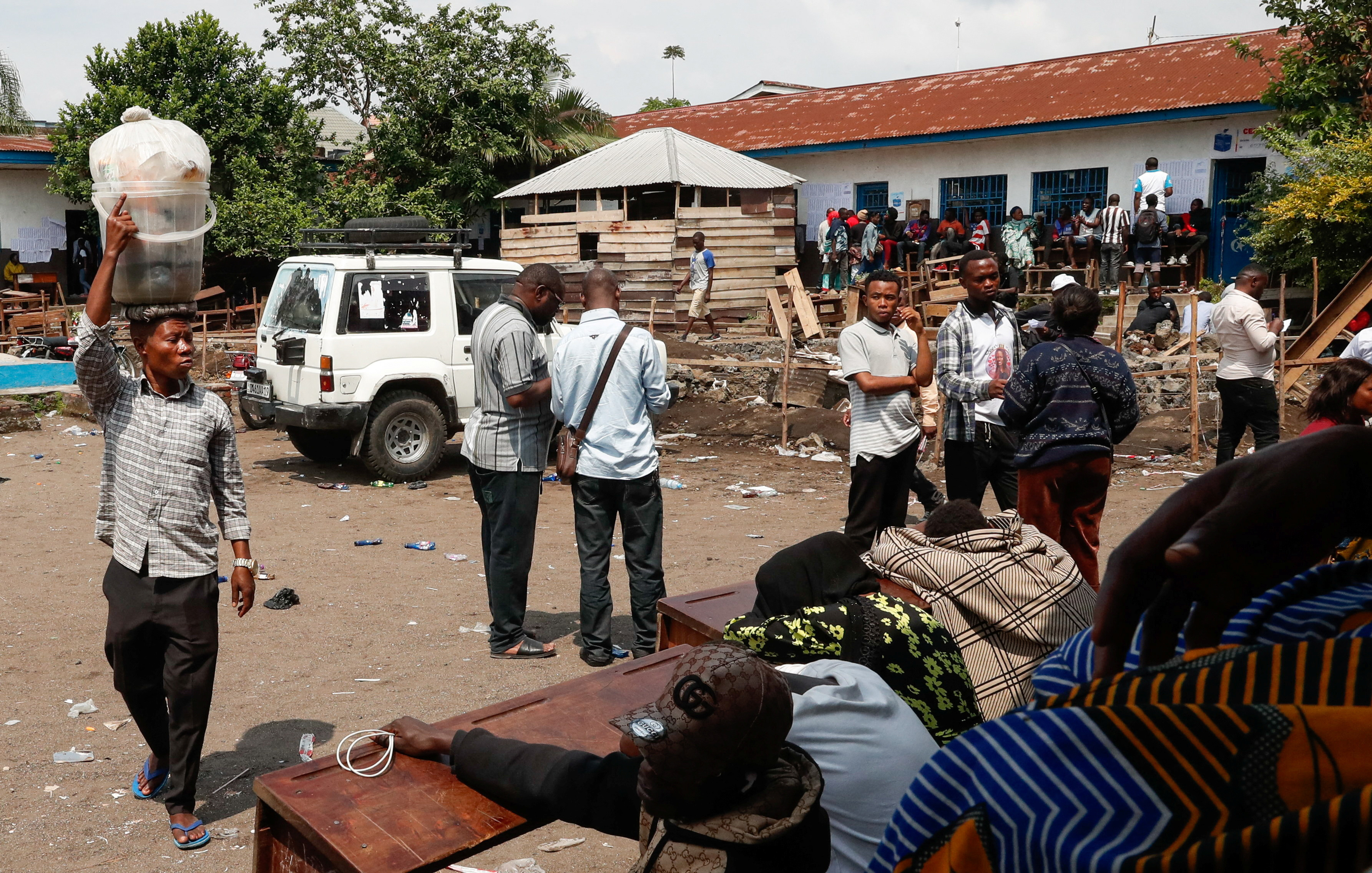 Congo holds presidential election in Goma