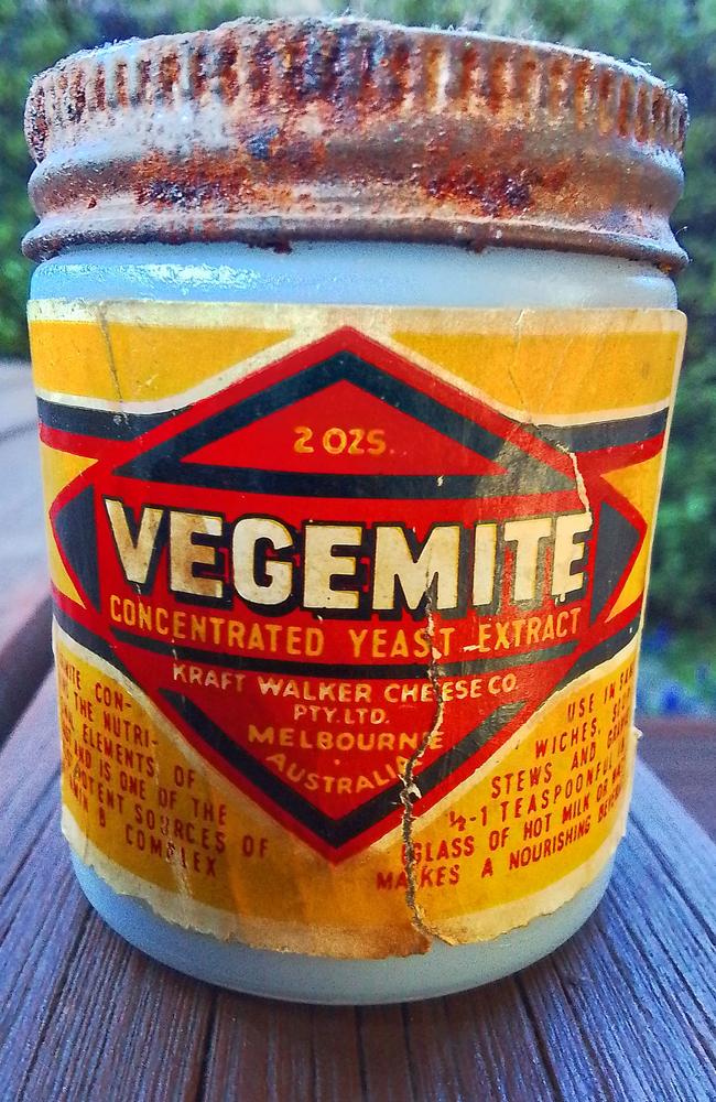Vegemite jar from the 1940s stuns. Picture: Facebook/Old Shops