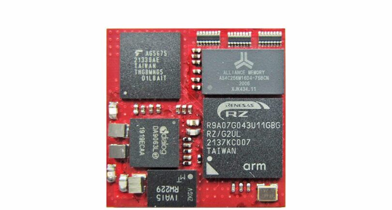 First samples for RISC-V and ARM embedded modules