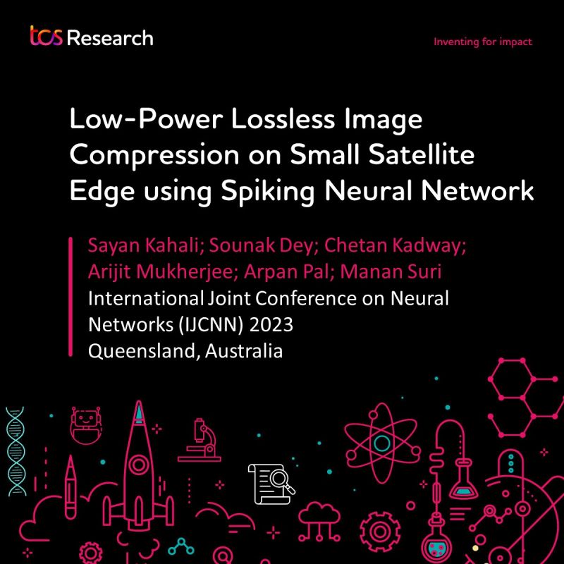 Low-Power Lossless Image Compression on Small Satellite Edge using Spiking Neural Network