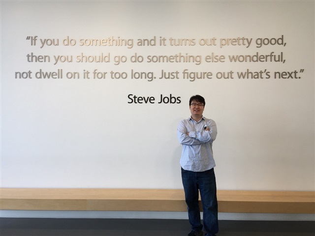 DEEPX CEO Lokwon Kim at ex-Apple. Credit: DEEPX
