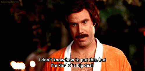 Kind Of A Big Deal GIF - Anchorman Ron Burgundy Big Deal - Discover & Share  GIFs