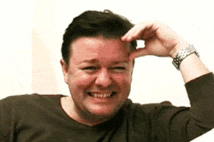 Ricky Gervais Lol GIF Ricky Gervais Lol GIF