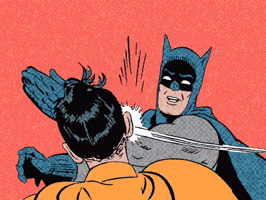 Batman Slap GIF by MOODMAN Batman Slap GIF by MOODMAN