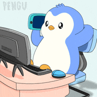 Penguin Talking GIF by Pudgy Penguins Penguin Talking GIF by Pudgy Penguins