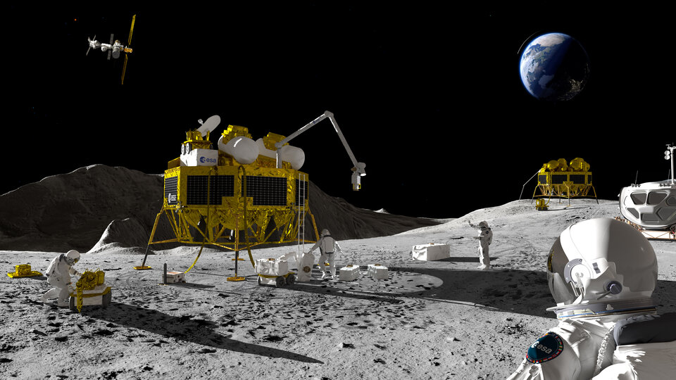A Moon exploration scenario A Moon exploration scenario
