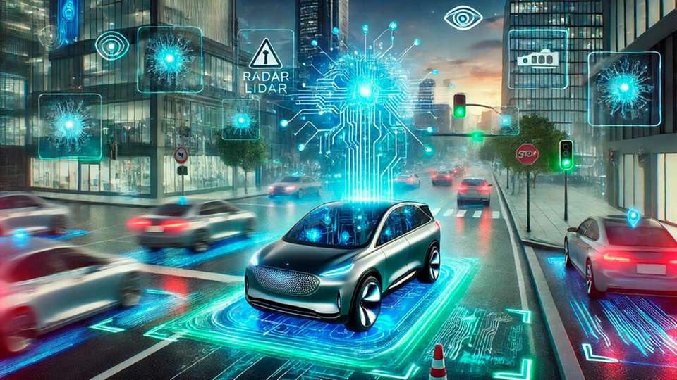 Neuromorphic Computing ahmt das menschliche Gehirn nach, KI-Berechnungen intelligenter Systeme werden dadurch energieeffizienter und mit höherer Geschwindigkeit ausgeführt. Sicherheitssysteme könnten zum Beispiel Verkehrszeichen, Fahrspuren und Objekte auch bei schlechter Sicht viel besser erkennen und schneller reagieren – ohne die Reichweite des Fahrzeugs zu beeinflussen. Neuromorphic Computing ahmt das menschliche Gehirn nach, KI-Berechnungen intelligenter Systeme werden dadurch energieeffizienter und mit höherer Geschwindigkeit ausgeführt. Sicherheitssysteme könnten zum Beispiel Verkehrszeichen, Fahrspuren und Objekte auch bei schlechter Sicht viel besser erkennen und schneller reagieren – ohne die Reichweite des Fahrzeugs zu beeinflussen.